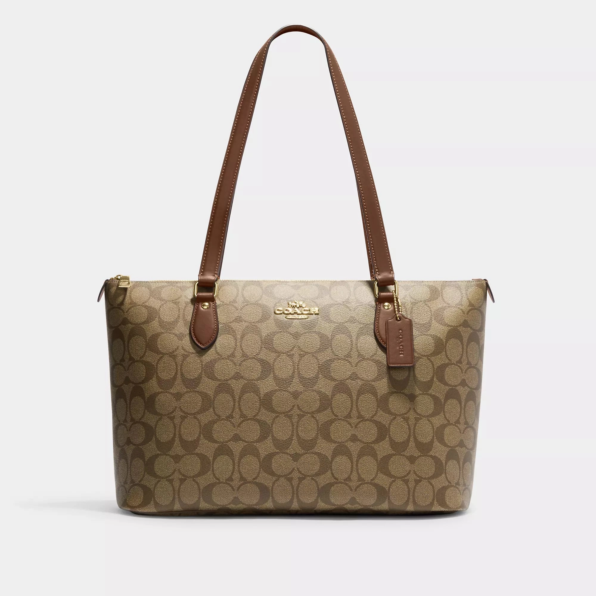 Coach Outlet Gallery Tote Bag In Signature Canvas