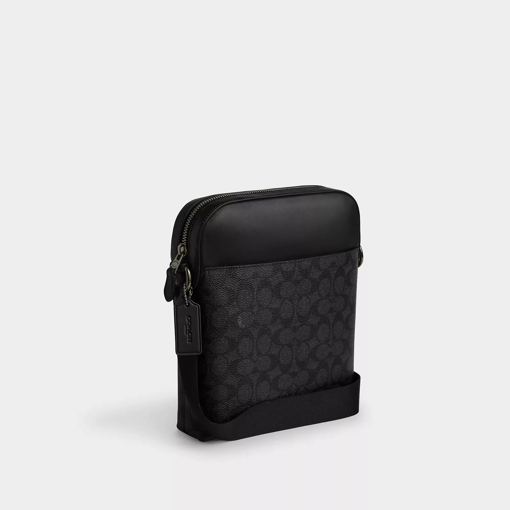 Coach Outlet Houston Flight Bag In Signature Canvas