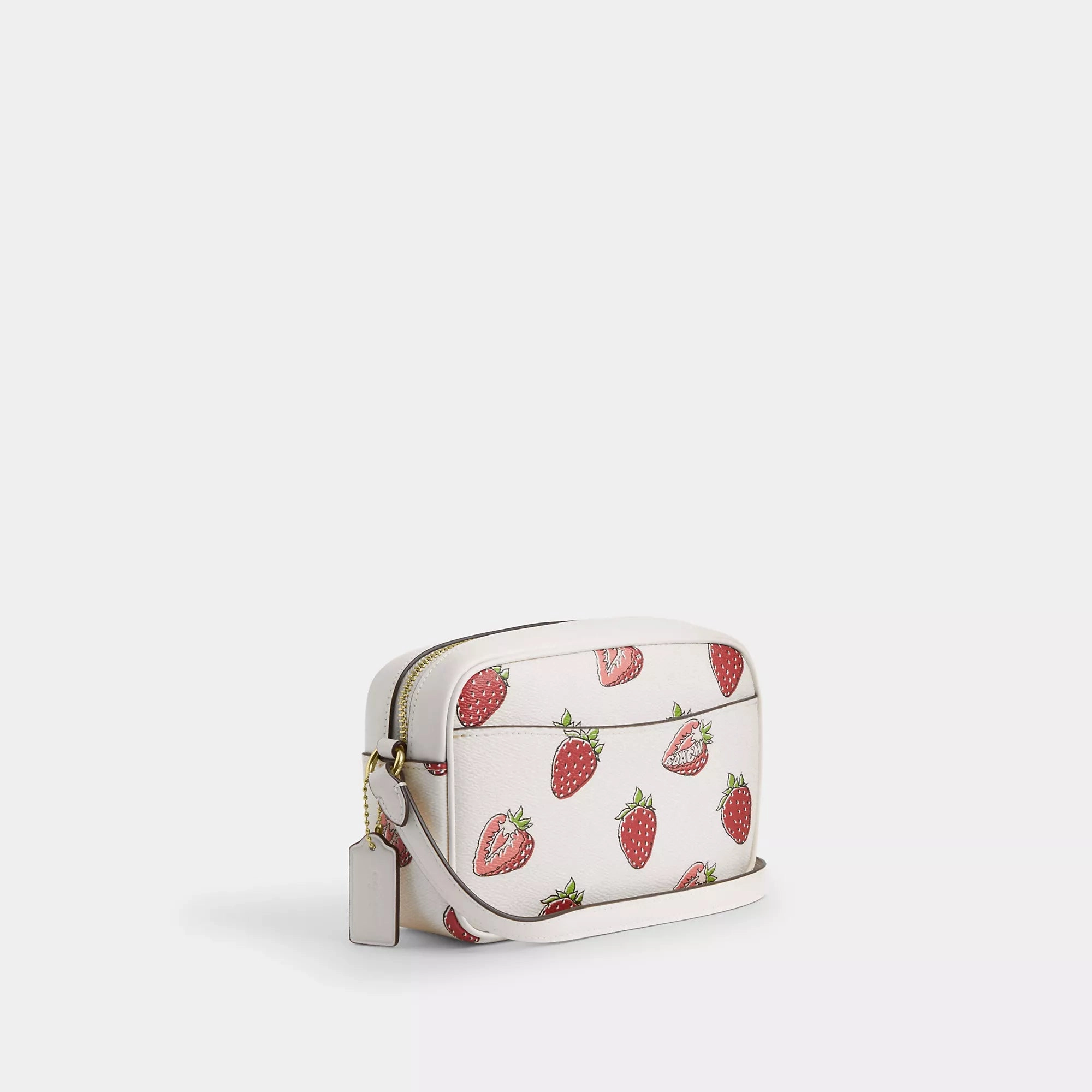 Coach Outlet Mini Jamie Camera Bag With Strawberry Print