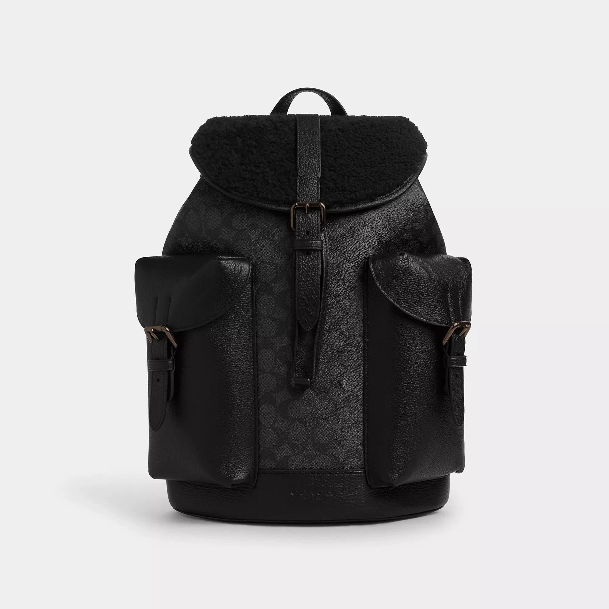 Coach Outlet Warner Backpack In Signature Canvas