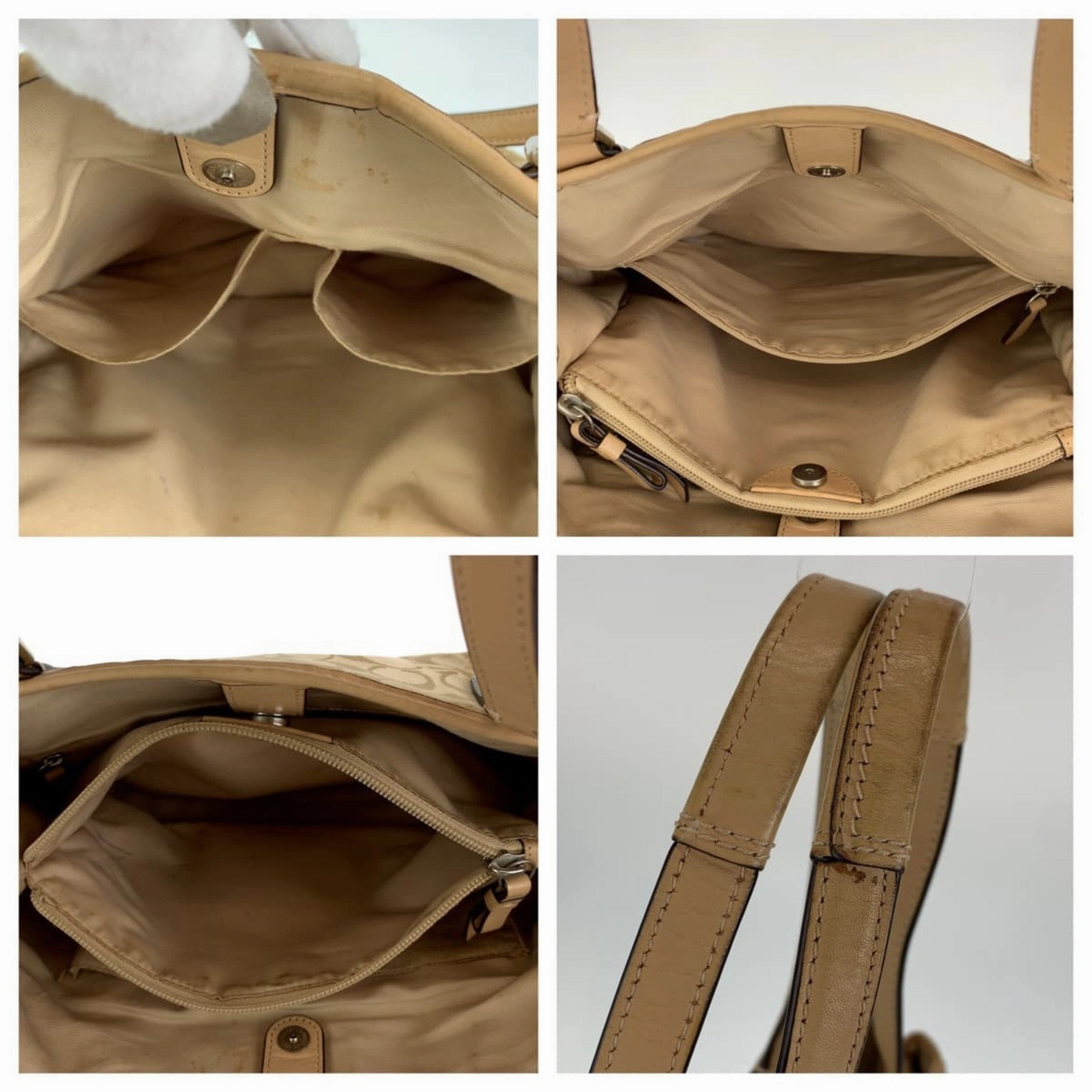 Coach pink Canvas Tote Bag (Pre-Owned)