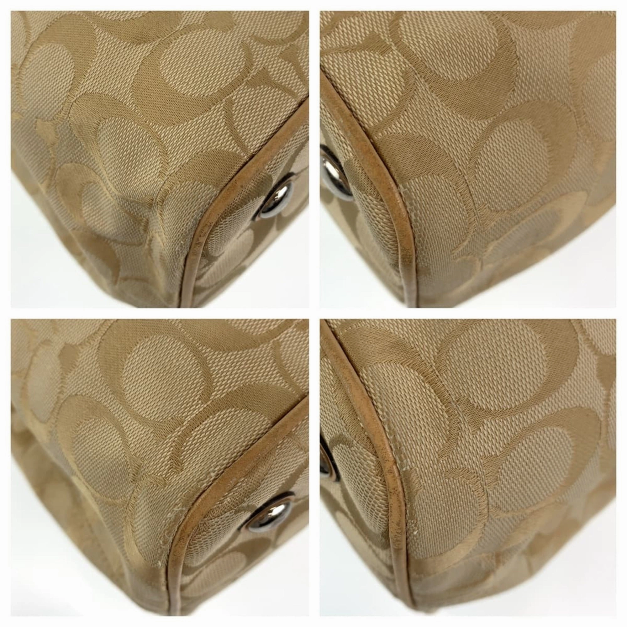 Coach pink Canvas Tote Bag (Pre-Owned)
