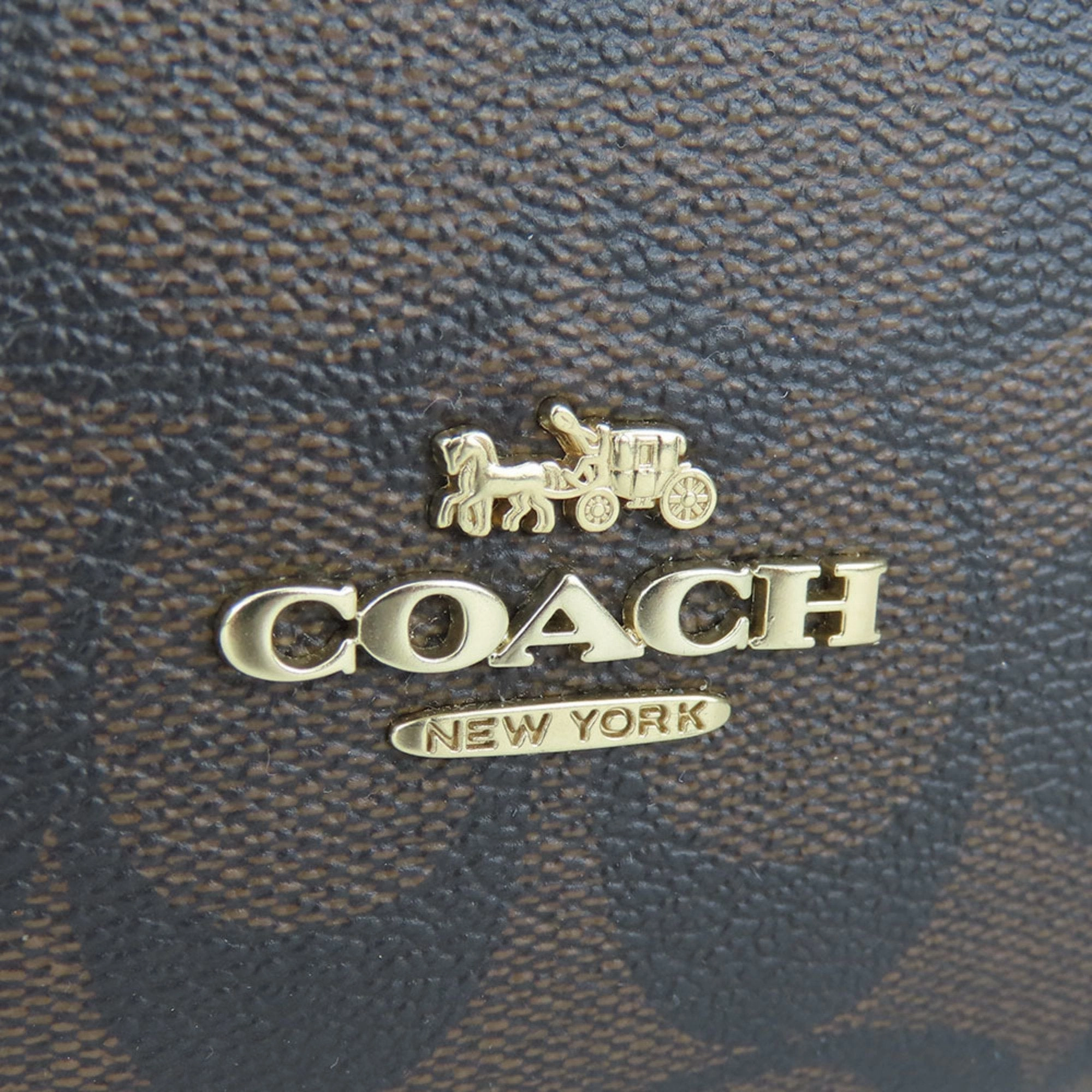 Coach  Pvc Leather Backpack (Pre-Owned)