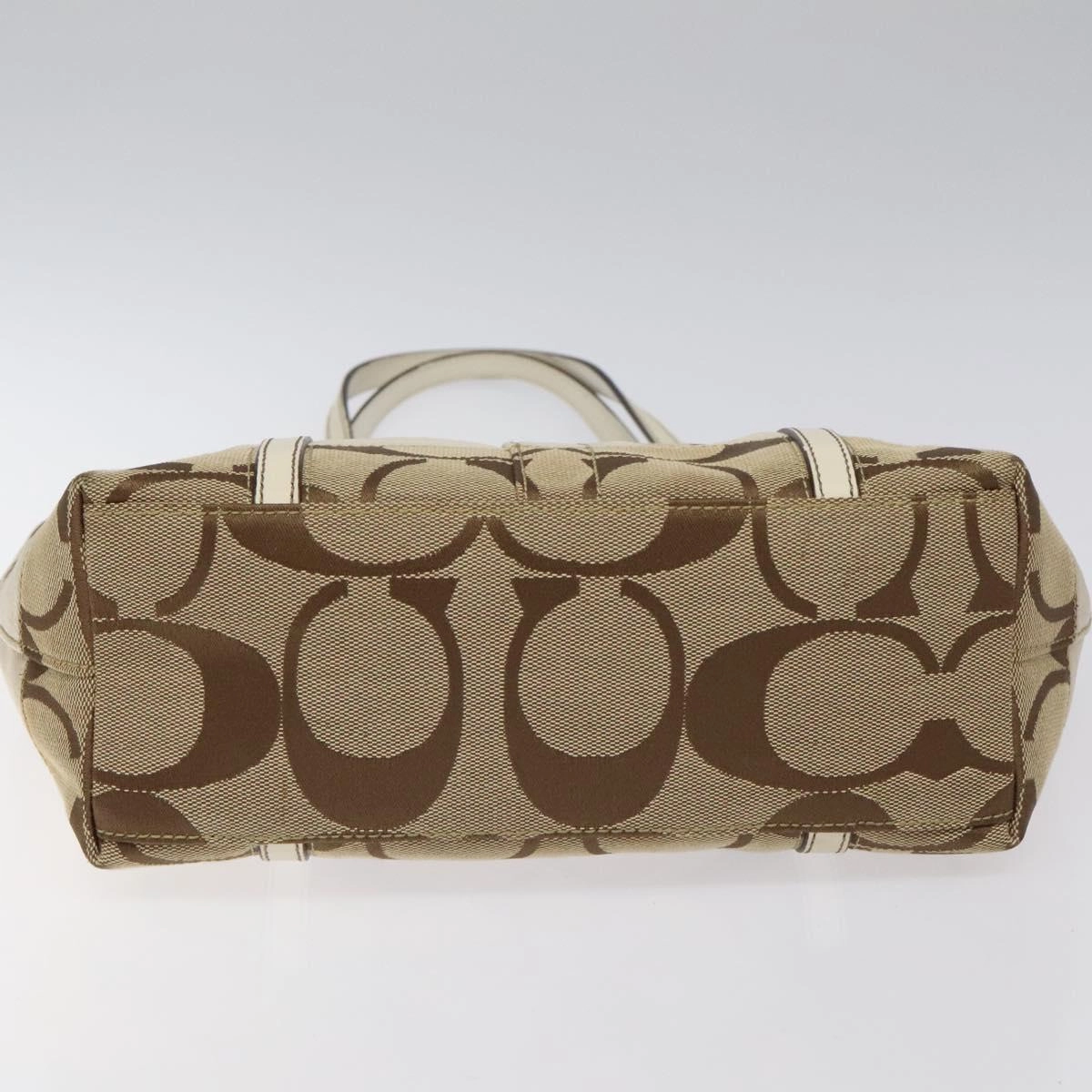 Coach Signature Canvas Tote Bag (Pre-Owned)
