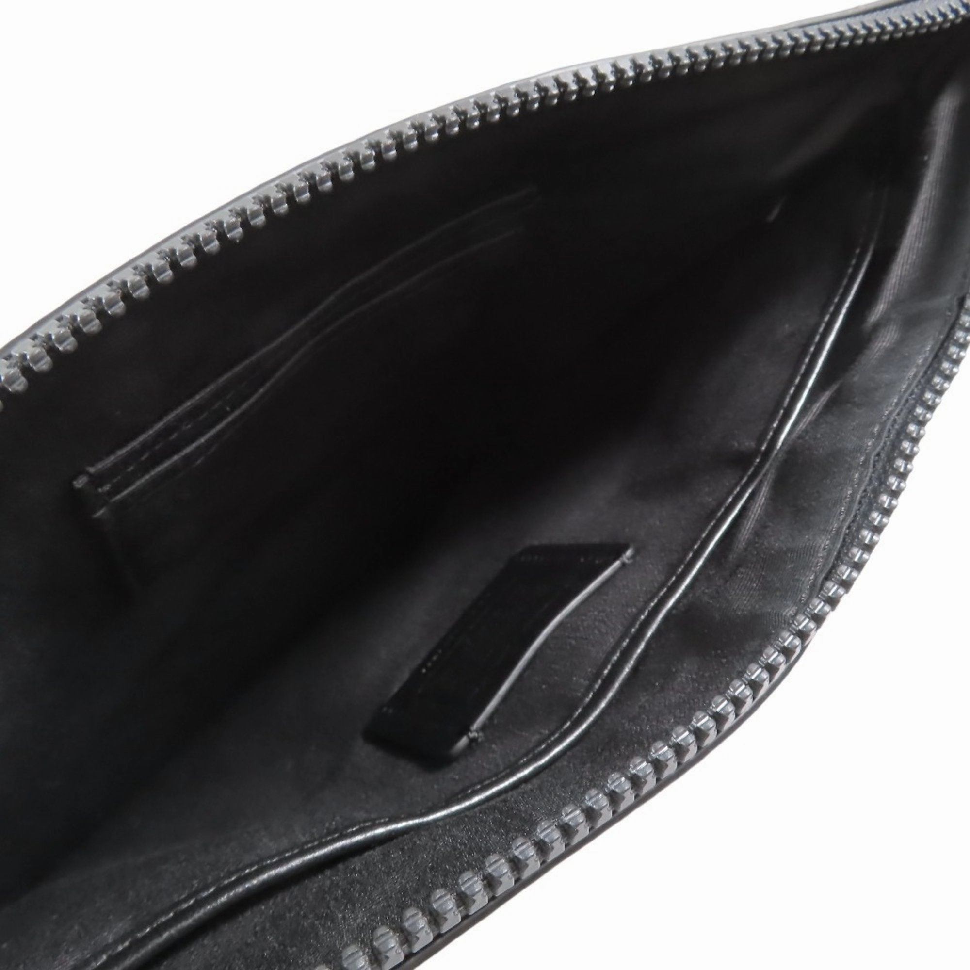 Coach Signature  Leather Clutch Bag (Pre-Owned)
