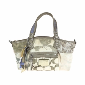 Coach Signature Line Handbag Tote Bag (Pre-Owned)