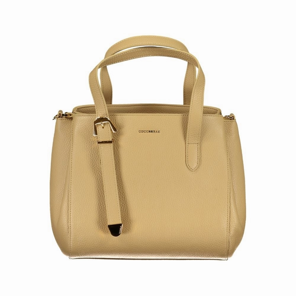 Coccinelle Beige Leather Women's Handbag