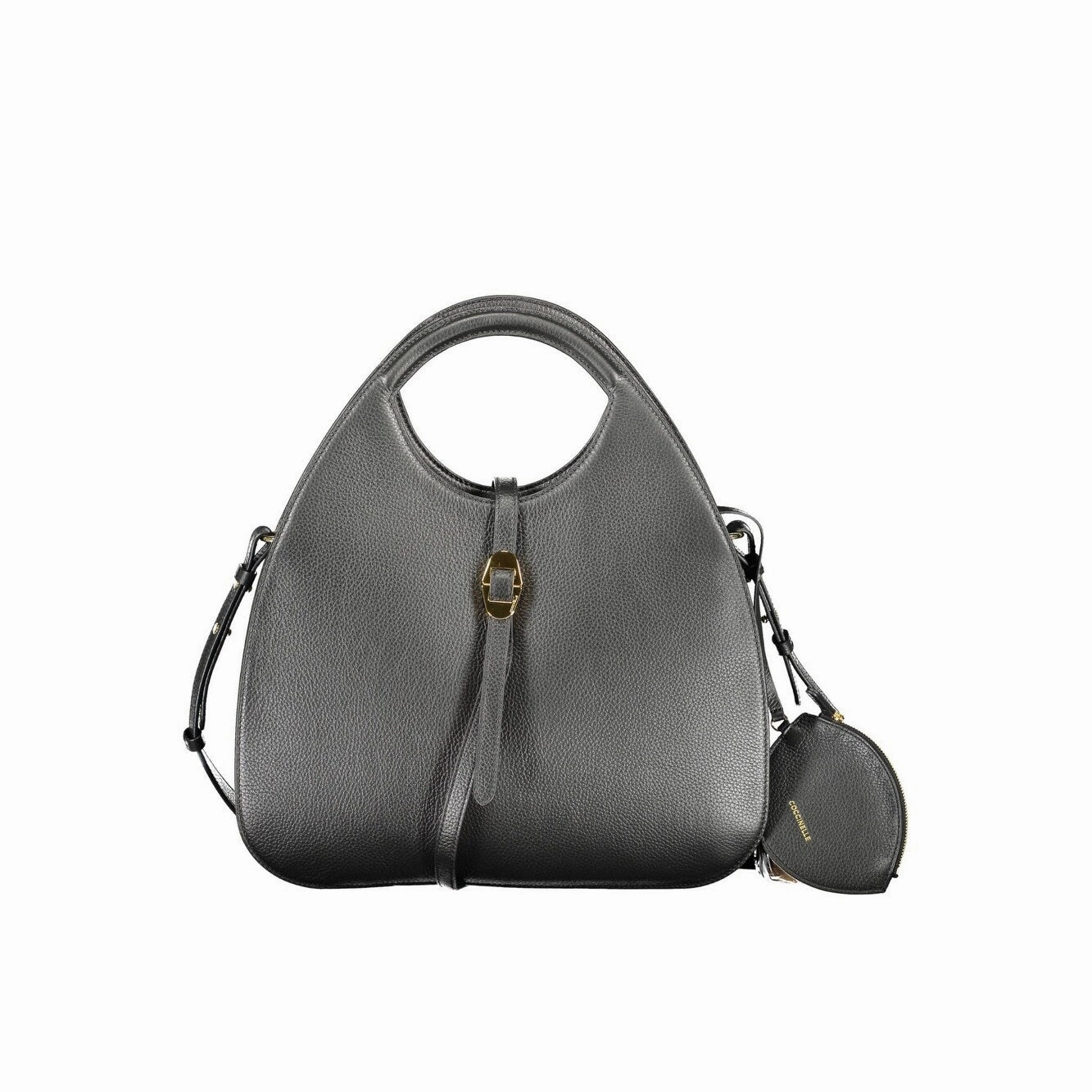 Coccinelle Black Leather Women Women's Handbag