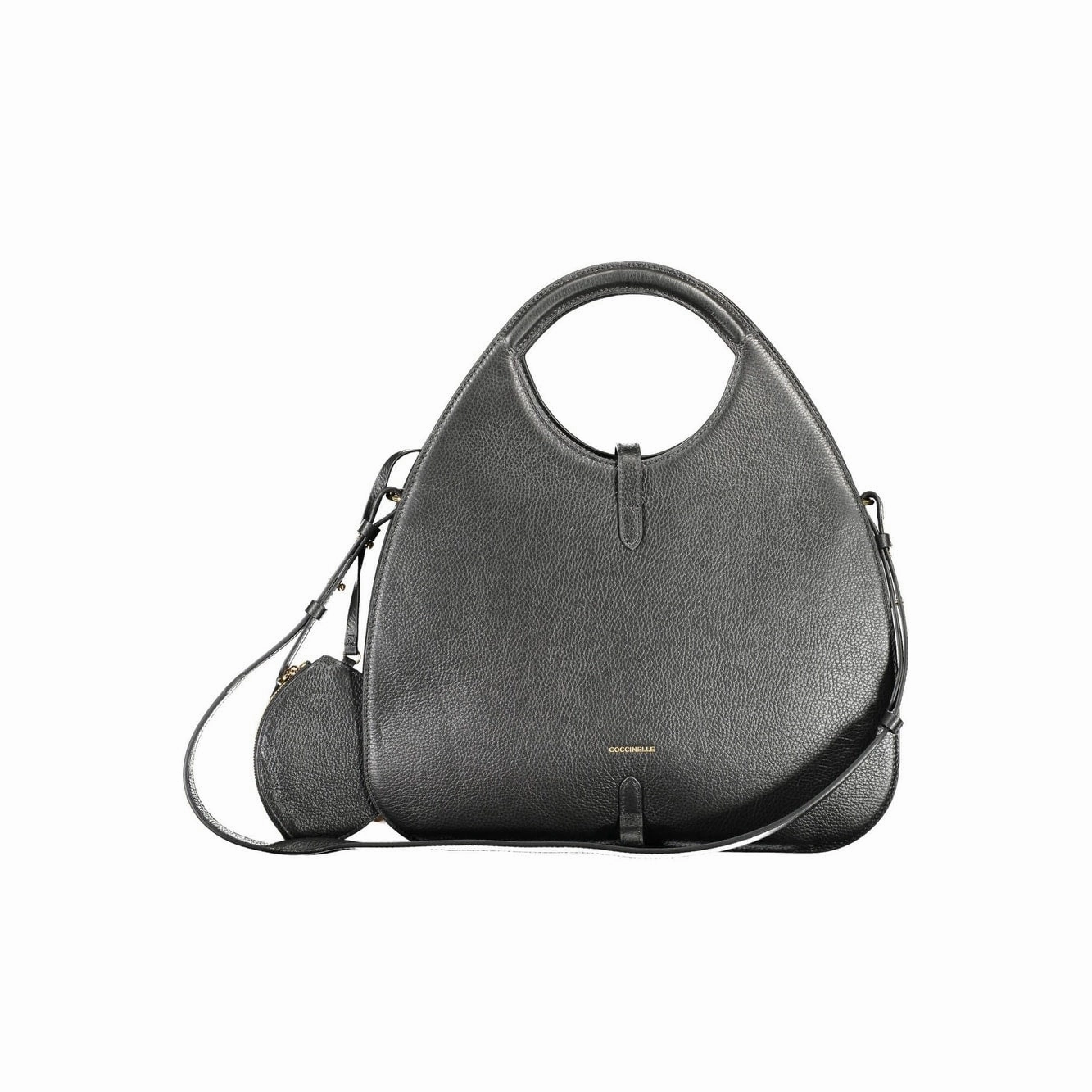 Coccinelle Black Leather Women Women's Handbag