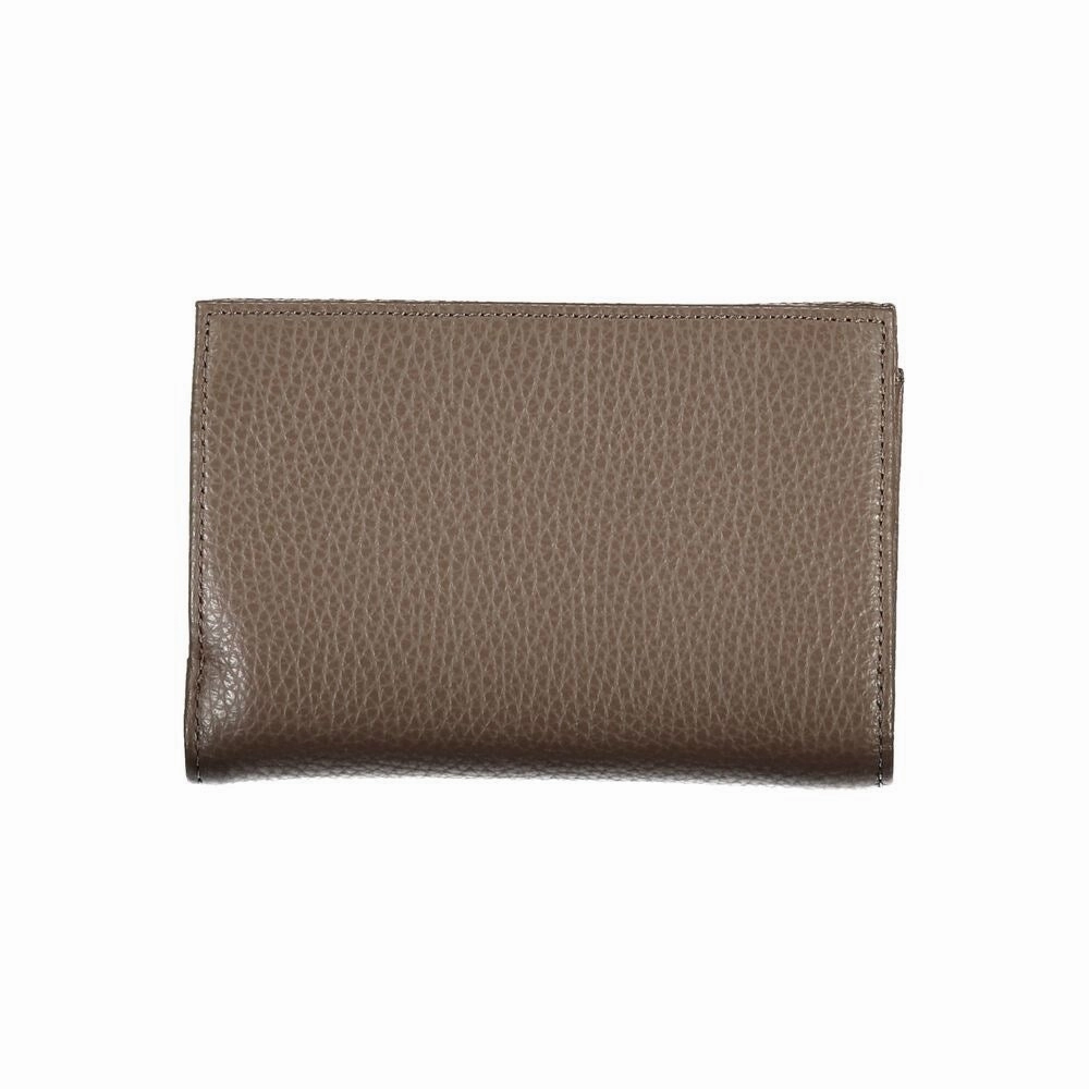 Coccinelle Elegant Triple Compartment Leather Women's Wallet