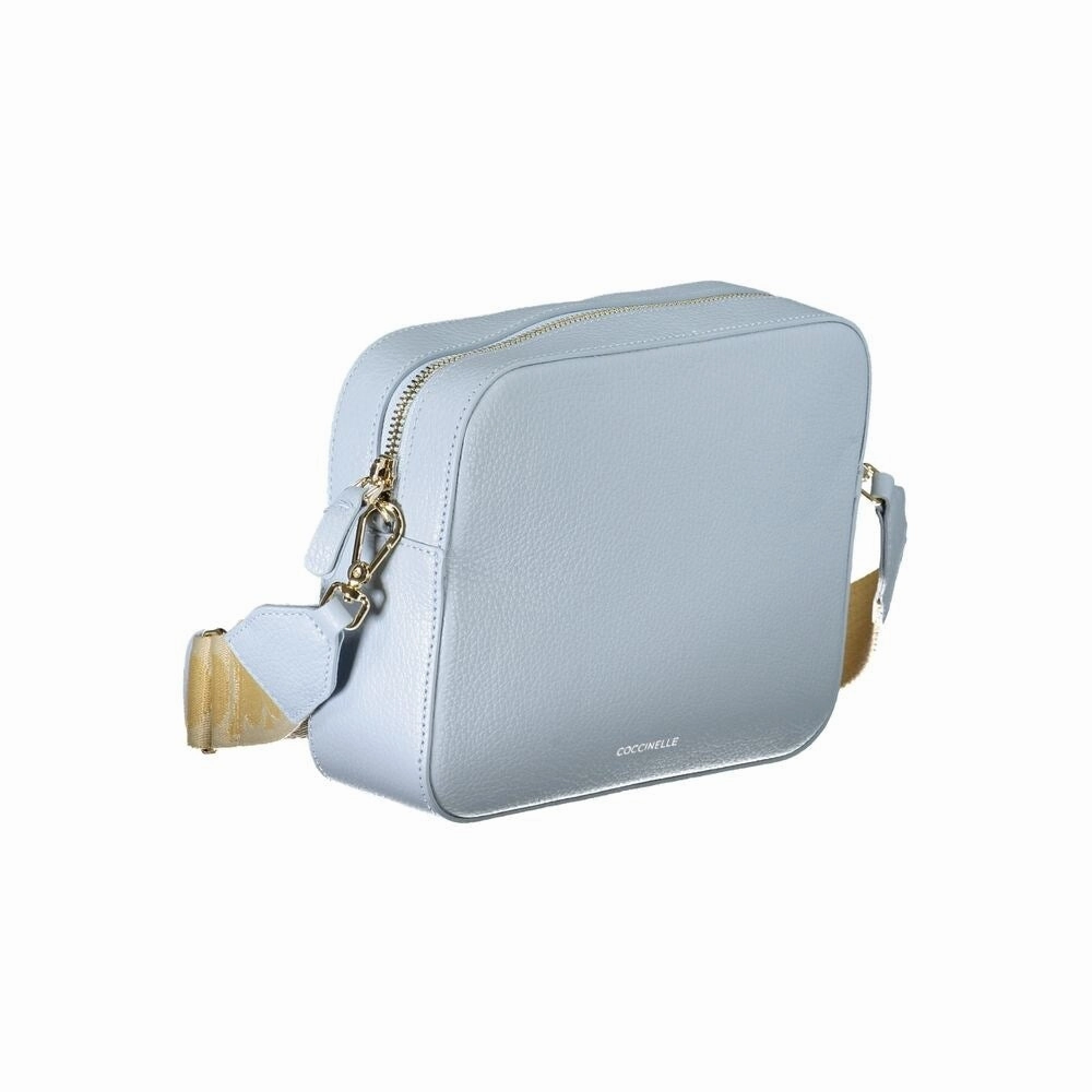 Coccinelle Light Blue Leather Women's Handbag