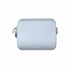 Coccinelle Light Blue Leather Women's Handbag