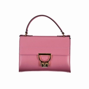 Coccinelle Pink Leather Women's Handbag
