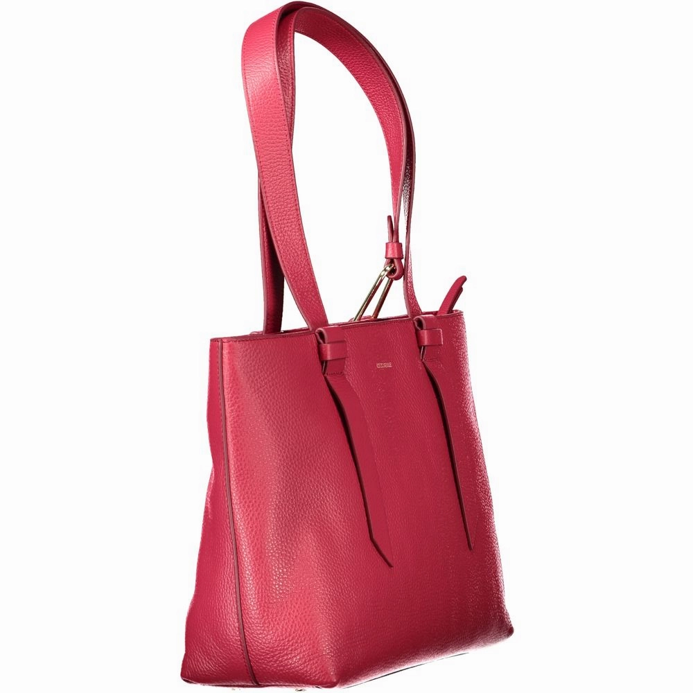 Coccinelle Red Leather Women Handbag