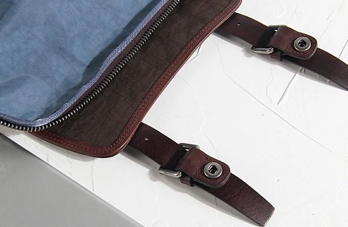 Cool Large Genuine Leather Mens Backpack Coffee Travel Backpack Hiking Backpack for men