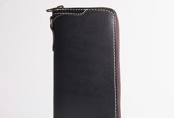 Cool Leather Biker Chain Wallet Mens Vintage Biker Long Zip Wallet for Men