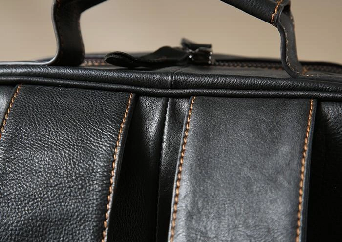 Cool Leather Mens Backpack Large Travel Backpack Hiking Bag for Men