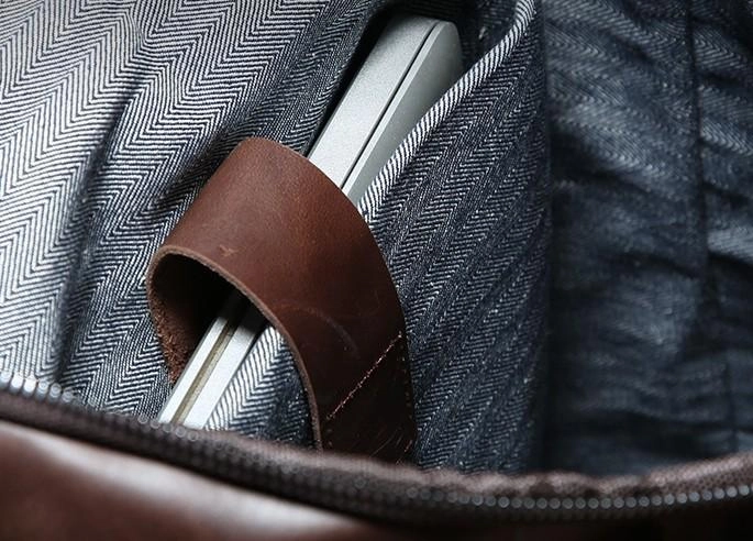 Cool Leather Mens Backpack Travel Backpack School Backpacks for Men