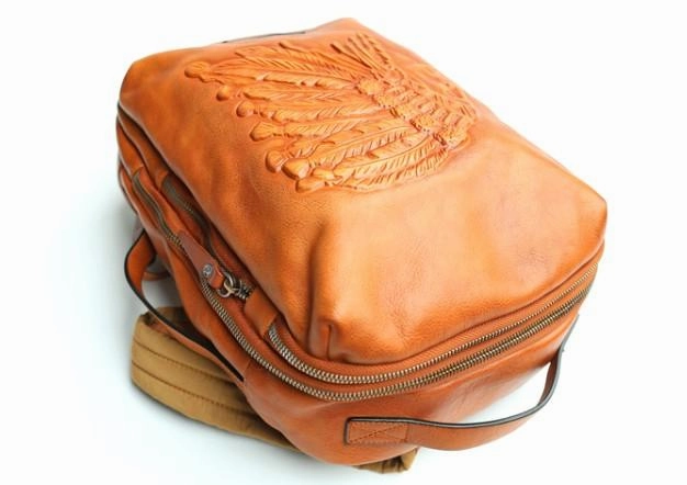 Cool Leather Mens Backpacks Travel Backpack School Backpacks for men