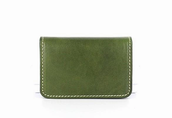 Cool Leather Mens Card Wallet Front Pocket Wallets Small Change Wallet for Men