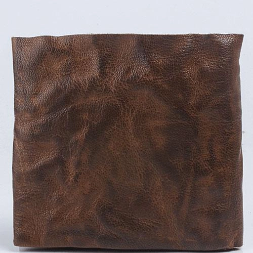 Cool Leather Mens Small Bifold Leather Wallet Men billfold Wallets for Men