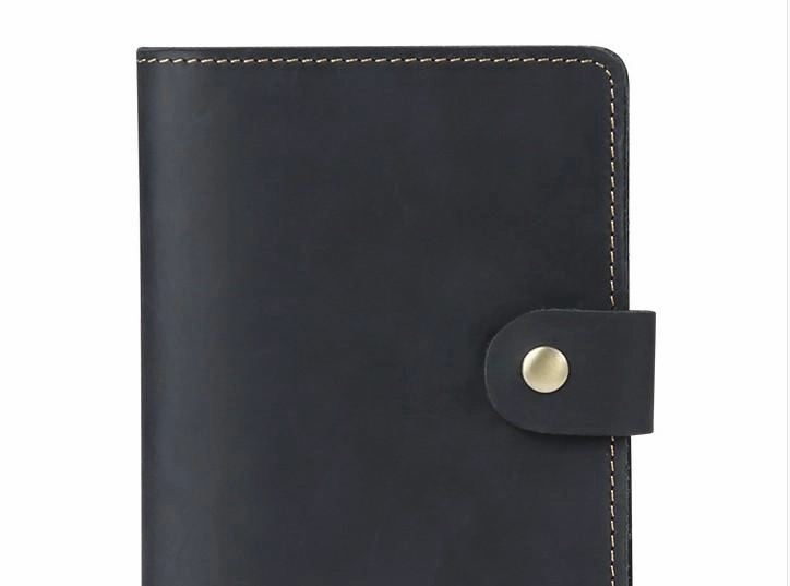 Cool Leather Mens Small Passport Wallet Slim billfold Travel Wallets for Men