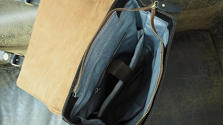 Cool Mens Leather 15inch Laptop Backpack Travel Backpack Leather School Backpacks for Men