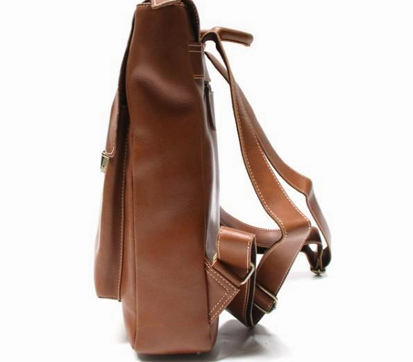 Cool Mens Leather Backpack Travel Backpacks Laptop Backpack for men