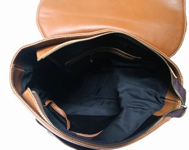 Cool Mens Leather Backpack Travel Backpacks Laptop Backpack for men
