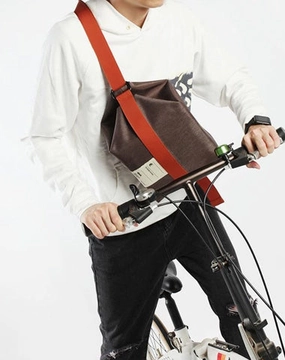 Cool Nylon Cloth Casual Men's Sling Bag Chest Bag One Shoulder Backpack For Men