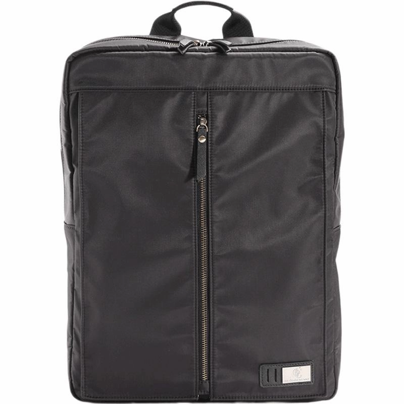 Cool Nylon PVC Men's Casual Black 14'' Travel Backpack Computer Backpack For Men