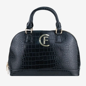 CRISTINAEFFE Black Artificial Leather Women's Handbag