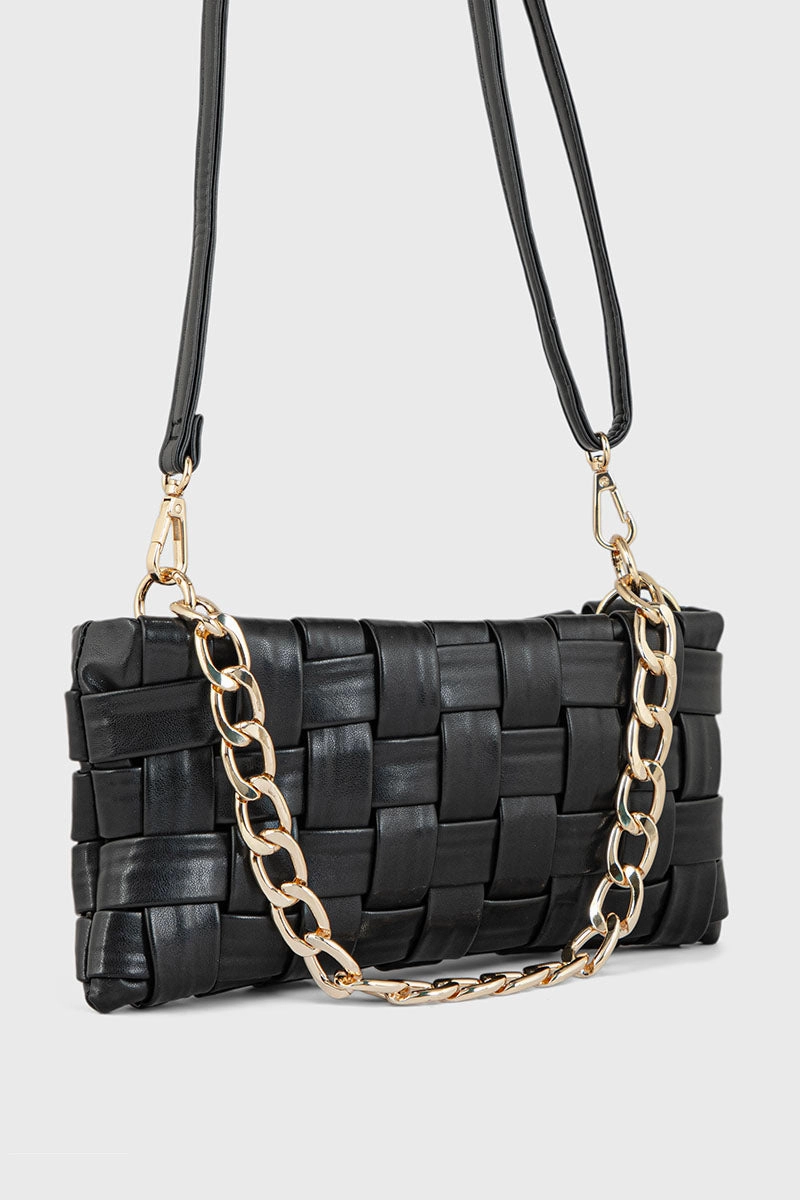 Cross Shoulder Bags BS2037-Black