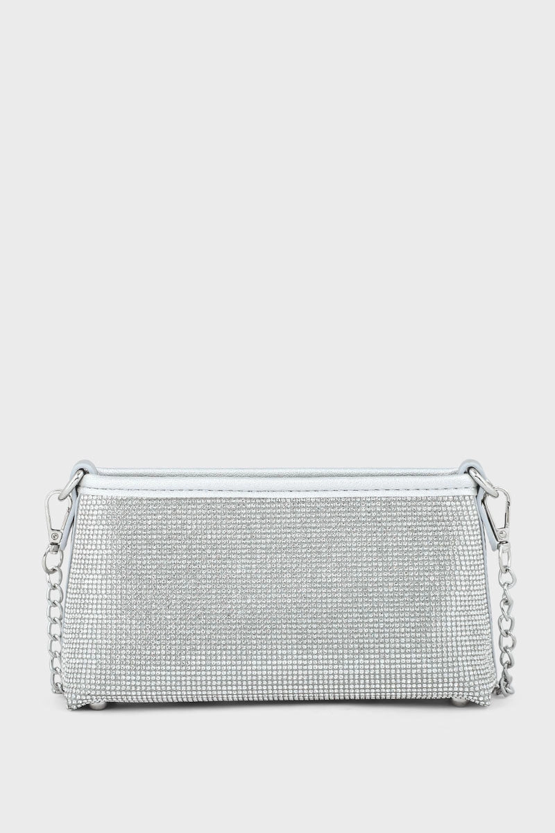 Cross Shoulder Bags BS2039-Silver