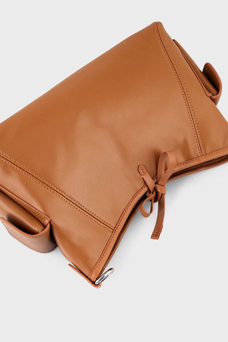 Cross Shoulder Bags BS2126-Brown
