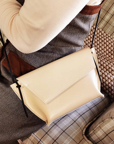 Cute LEATHER Small Side Bag Green Handmade WOMEN Crossbody BAG Phone Purse FOR WOMEN