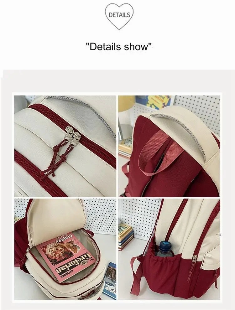 Cute School Backpacks Waterproof Large Capacity 805