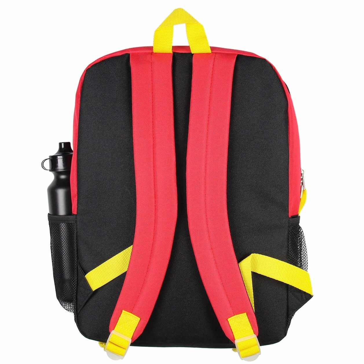 DC Comics The Flash 16" Backpack Cinch Bag Water Bottle Lunch Tote 5 Pc Set - One Size
