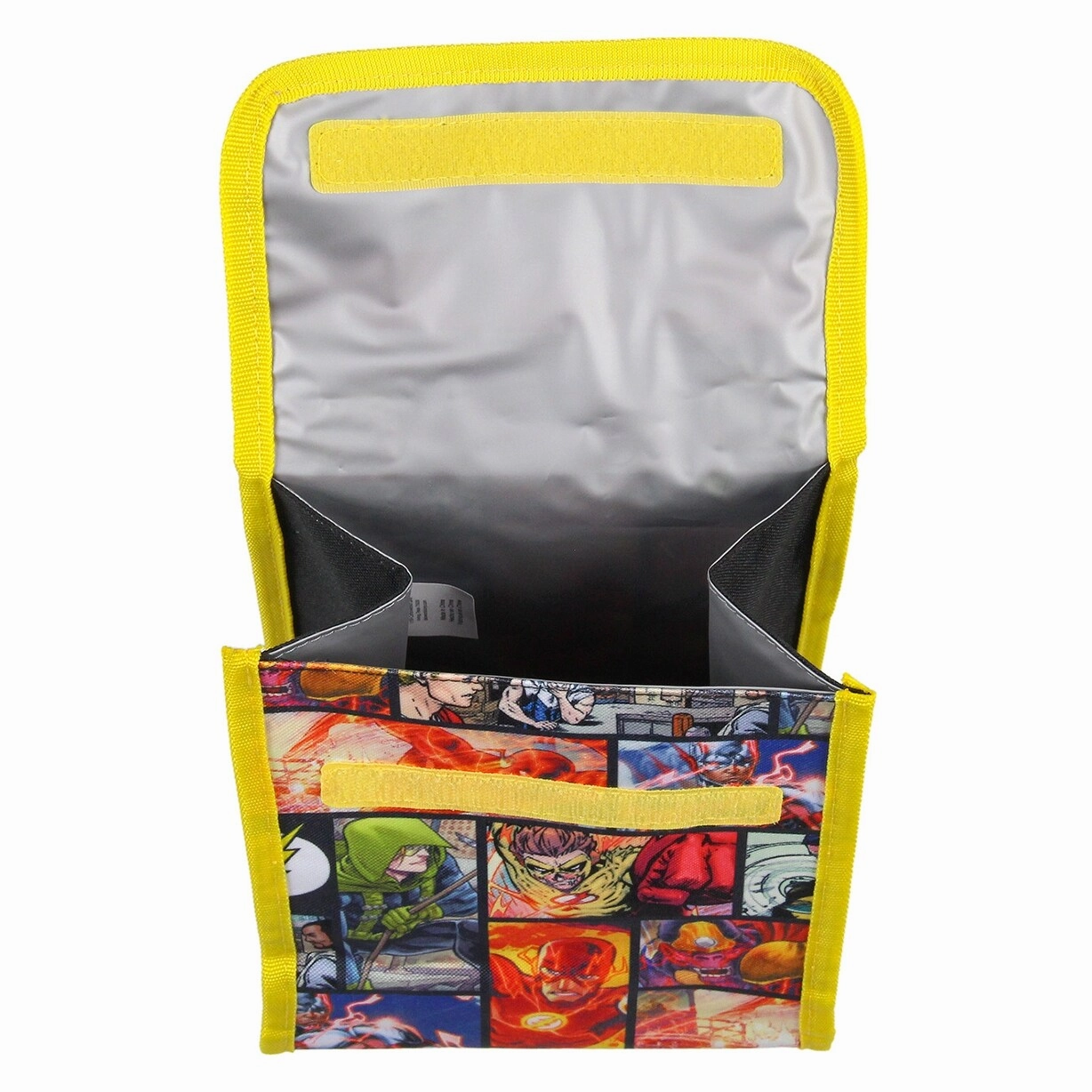 DC Comics The Flash 16" Backpack Cinch Bag Water Bottle Lunch Tote 5 Pc Set - One Size