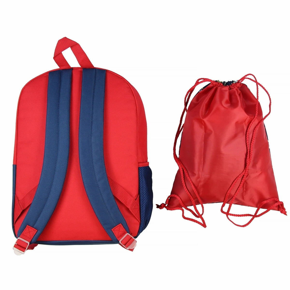 DC Comics Wonder Woman Backpack Lunch Bag Pencil Case Drawstring Sportpack 5pc Set - One Size