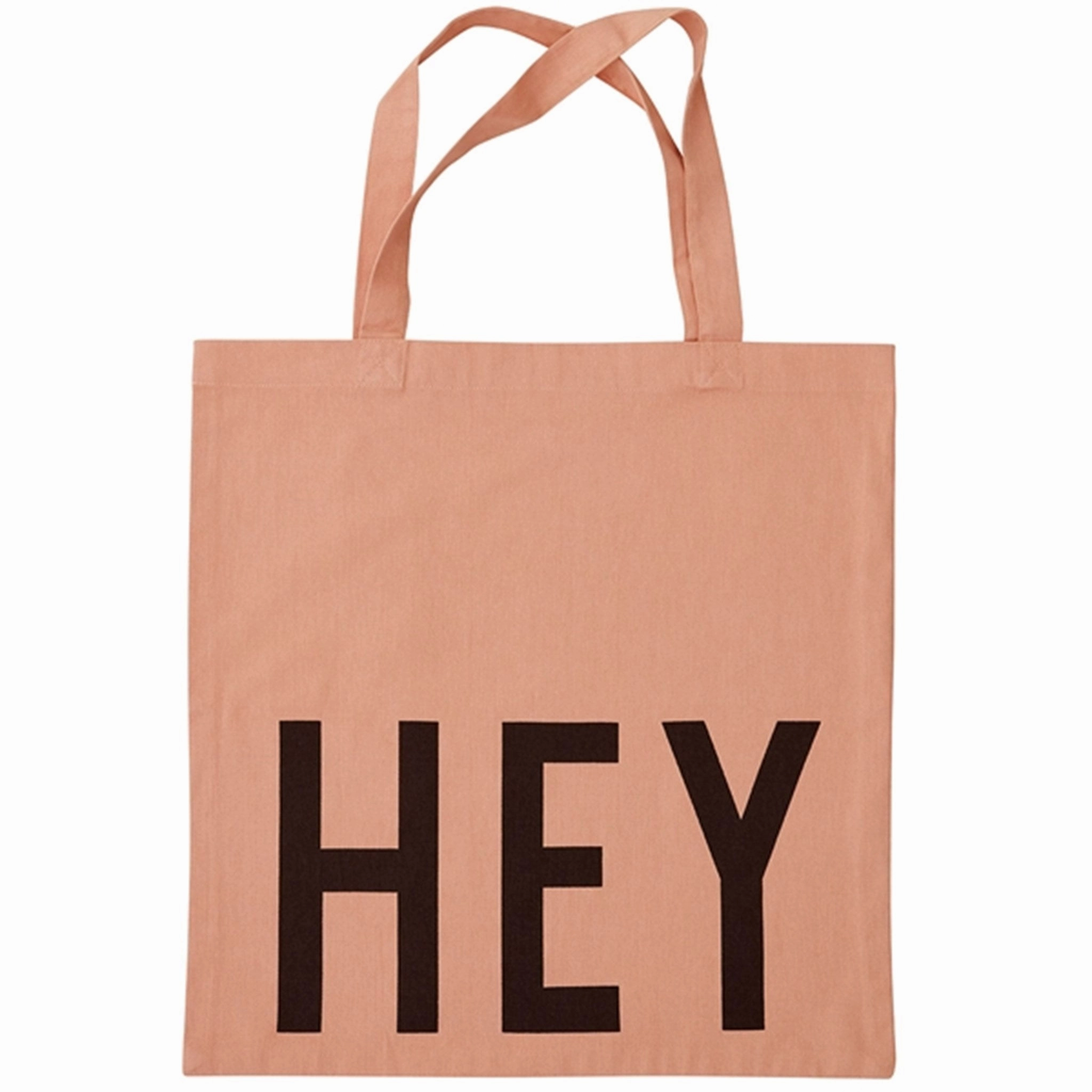 Design Letters Tote Bag Hey Nude