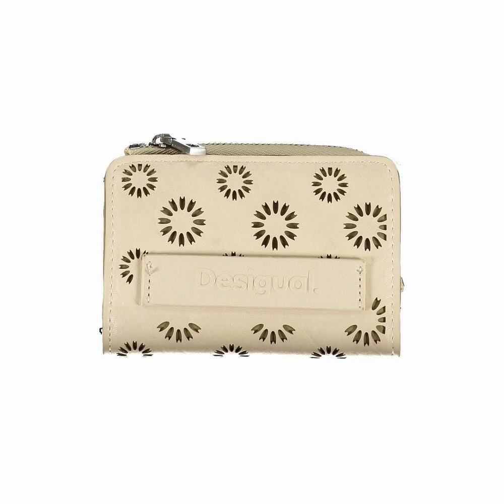 Desigual Beige Polyethylene Women's Wallet