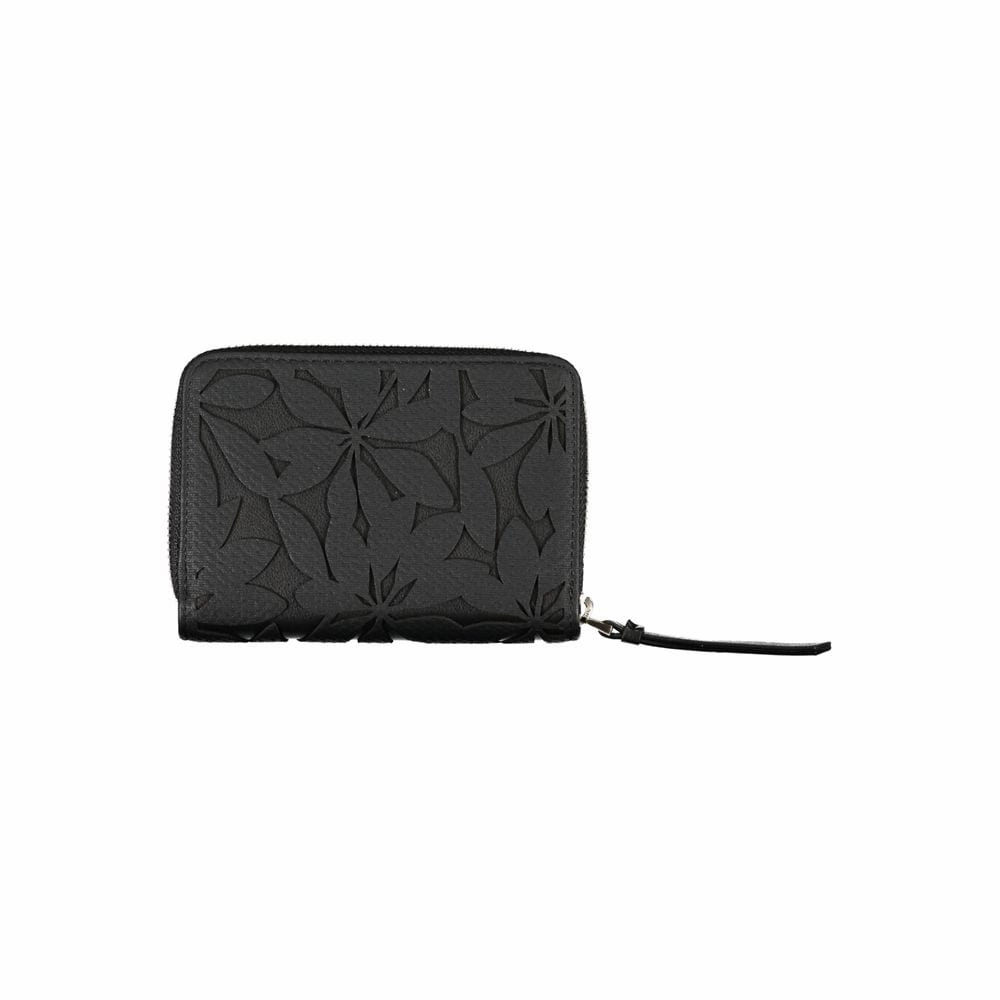 Desigual Chic Black Wallet with Elegant Women's Detailing
