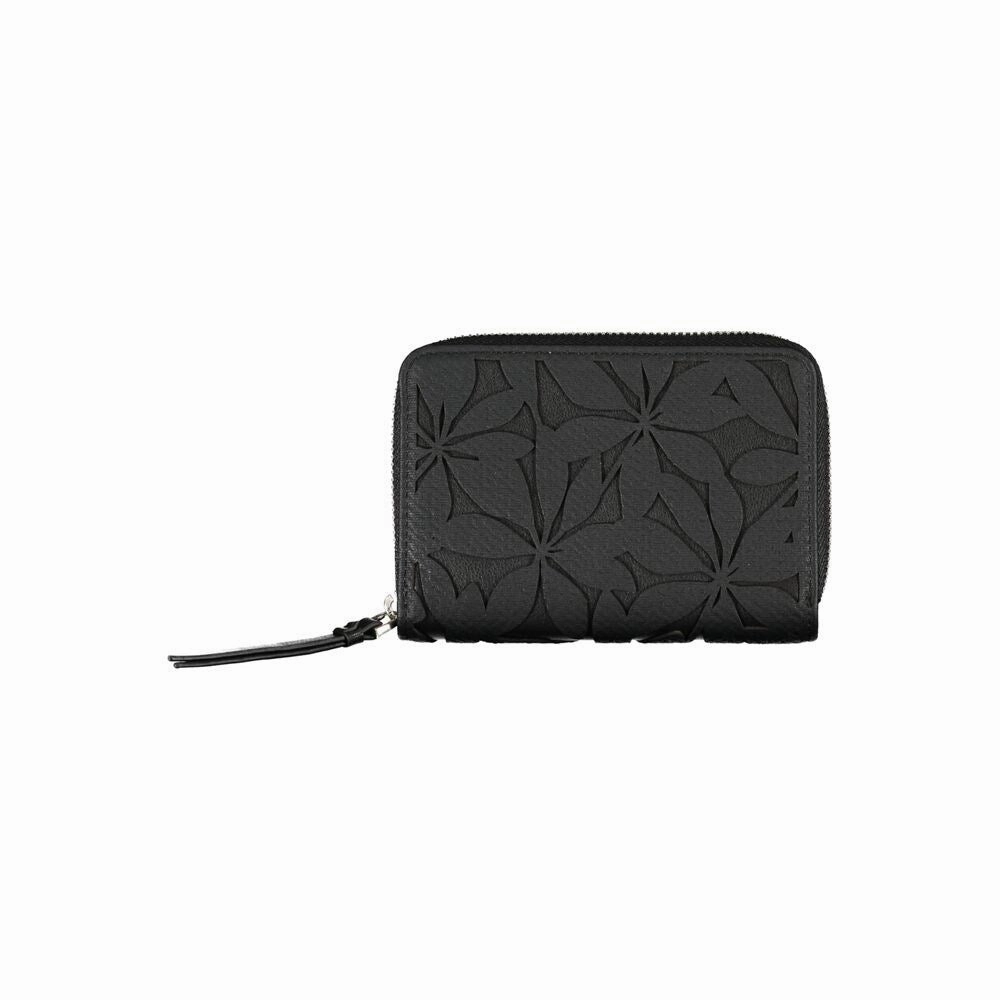Desigual Chic Black Wallet with Elegant Women's Detailing