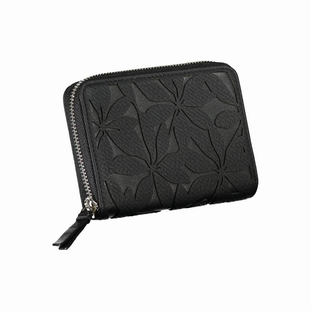 Desigual Chic Black Wallet with Elegant Women's Detailing