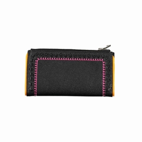 Desigual Elegant Black Two-Compartment Women's Wallet