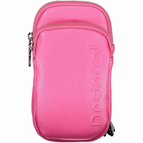 Desigual Pink Polyethylene Women's Handbag