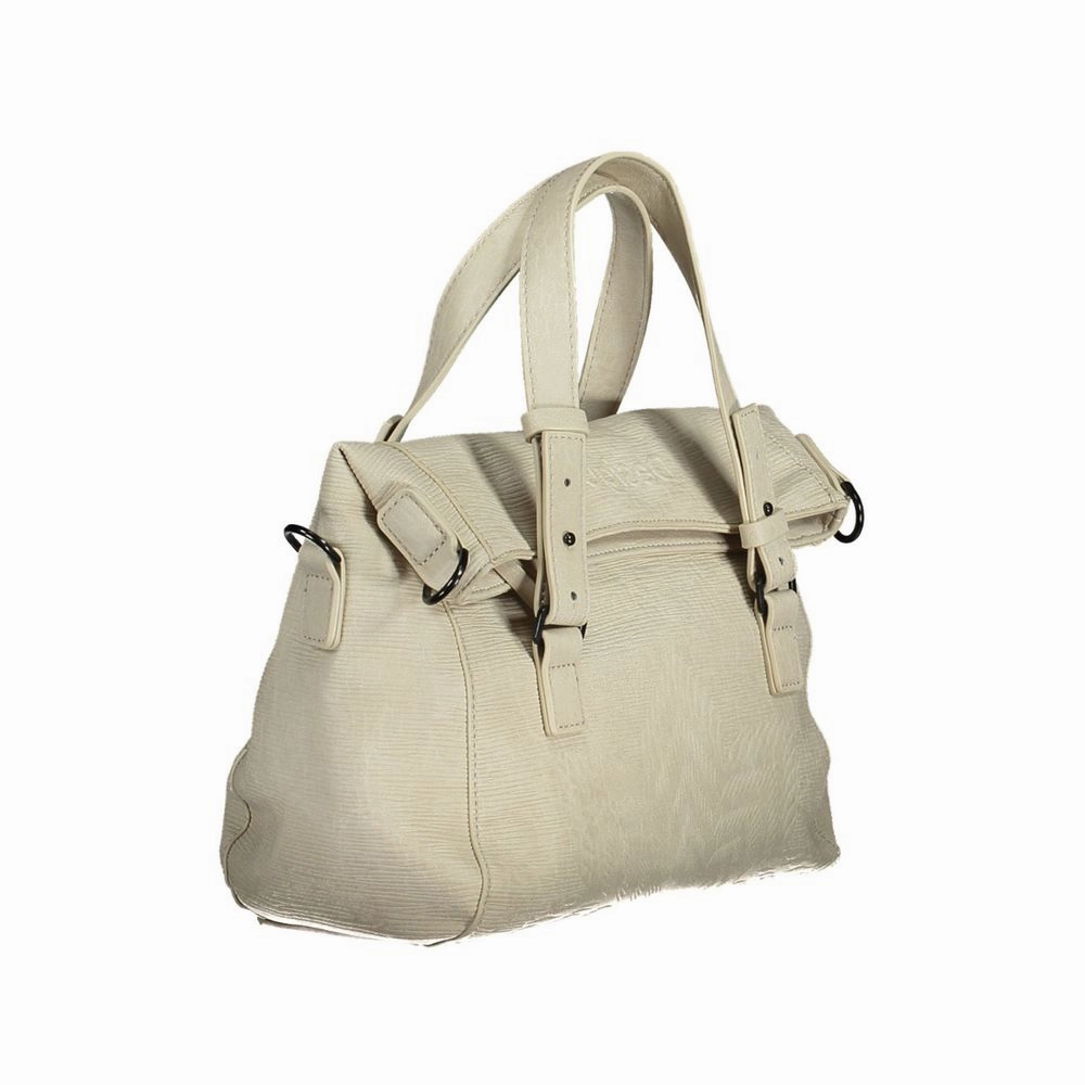 Desigual White Polyethylene Women Handbag