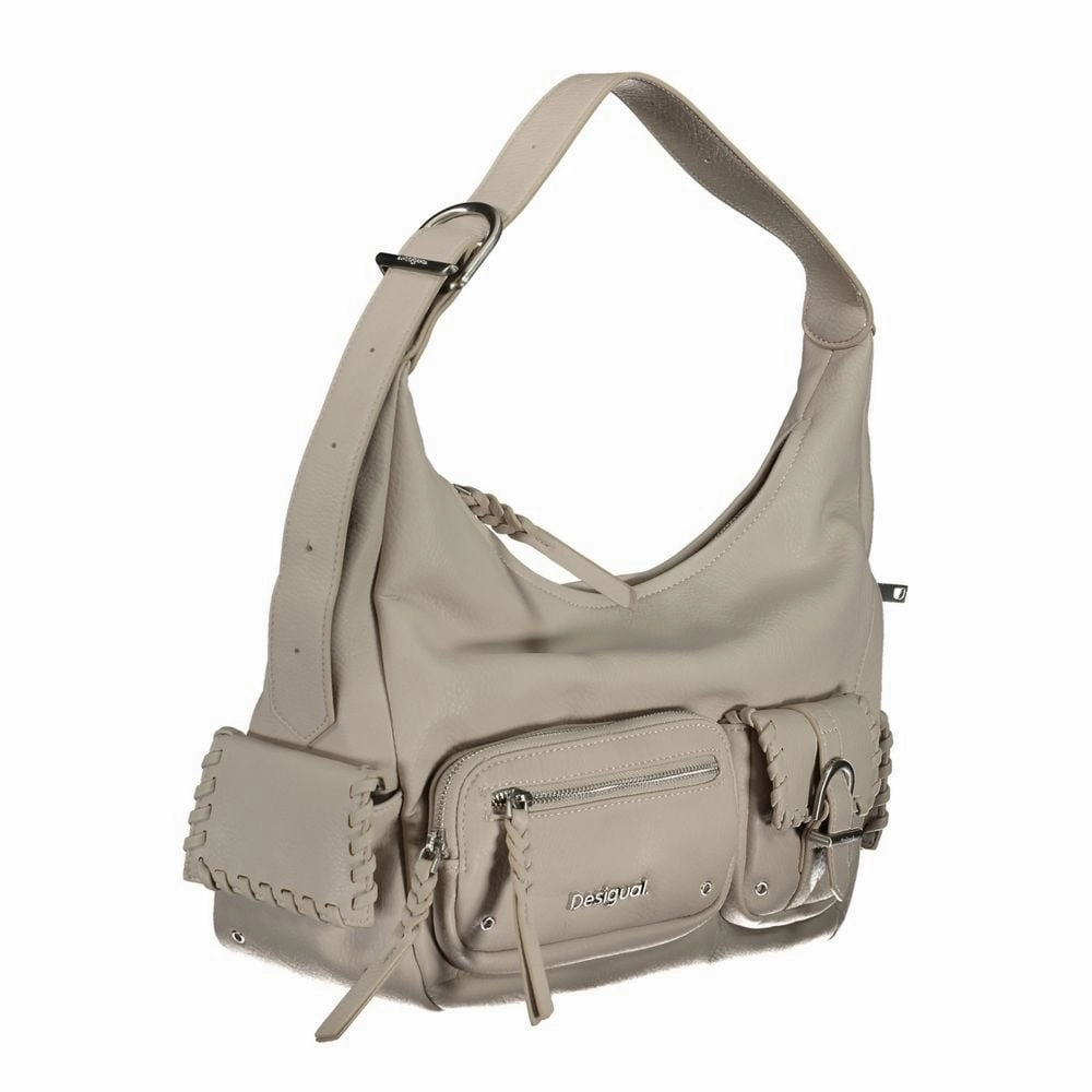 Desigual White Polyethylene Women's Handbag