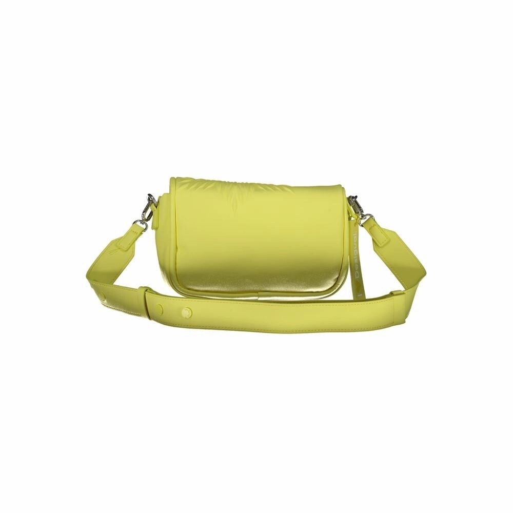 Desigual Yellow Polyethylene Women's Handbag